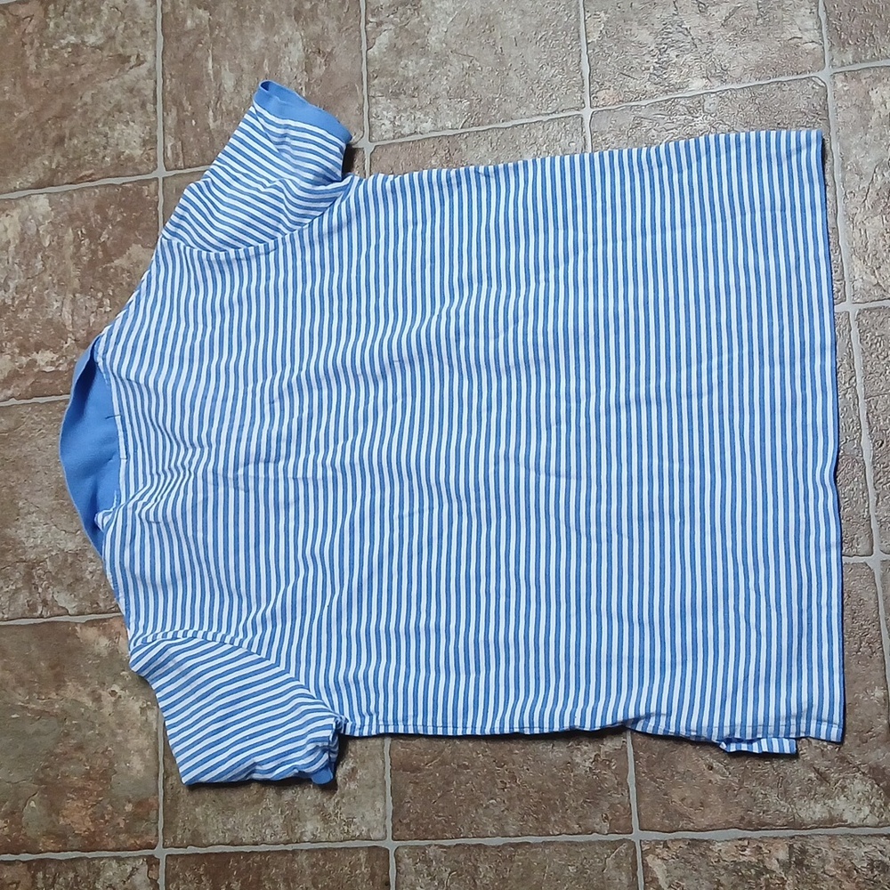 Polo by Ralph Lauren Men's Blue Striped Shirt - Picture 4 of 5